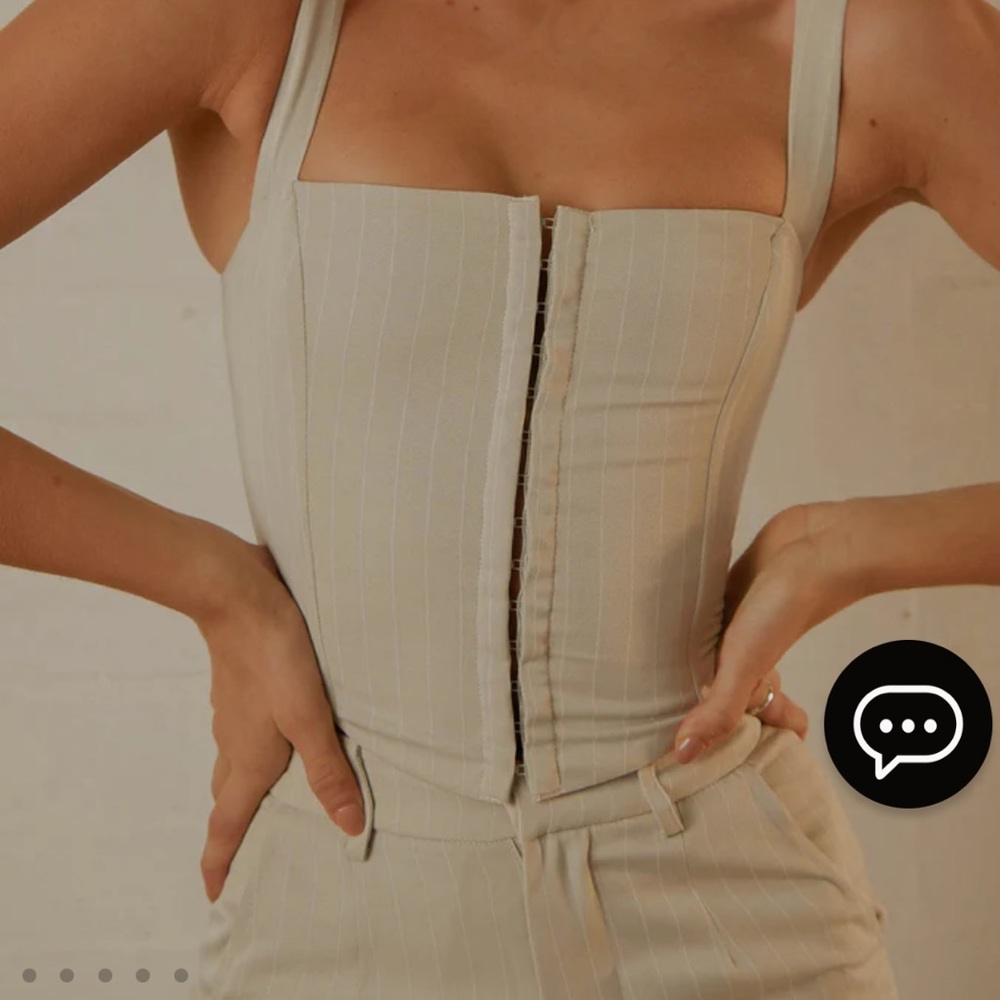 Peppermayo Bustier Top NWT